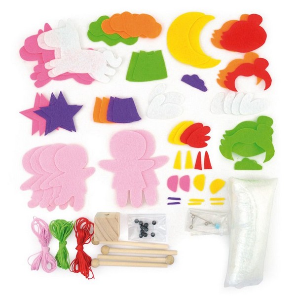 Продукт Andreu toys Вълшебен свят - Украса за стая - комплект за шиене с филц - 0 - BG Hlapeta